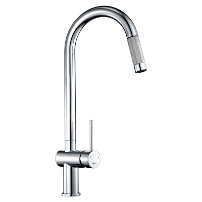 Grande Pull Out Spray Kitchen Mixer - Chrome